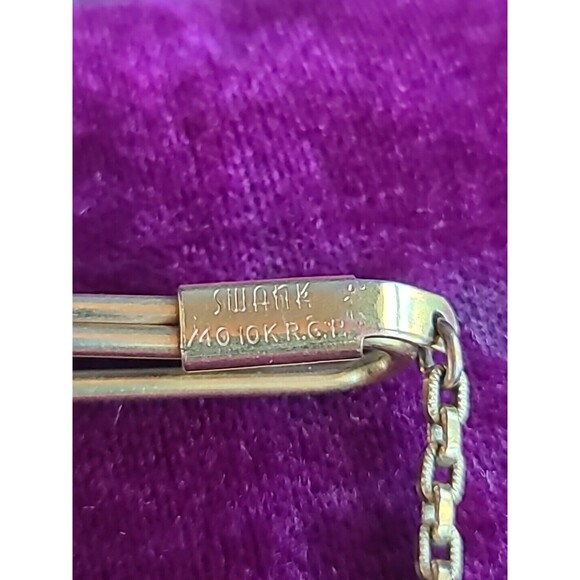 Swank 10K R.G.P. Tie Bar - Picture 4 of 10